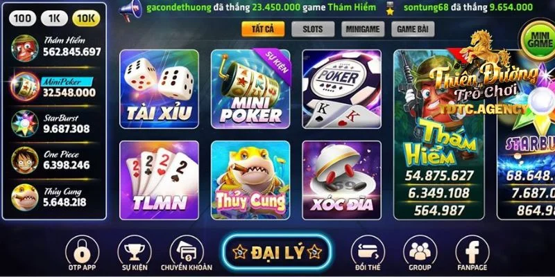 Kho game TDTC có gì mà thu hút đến thế?